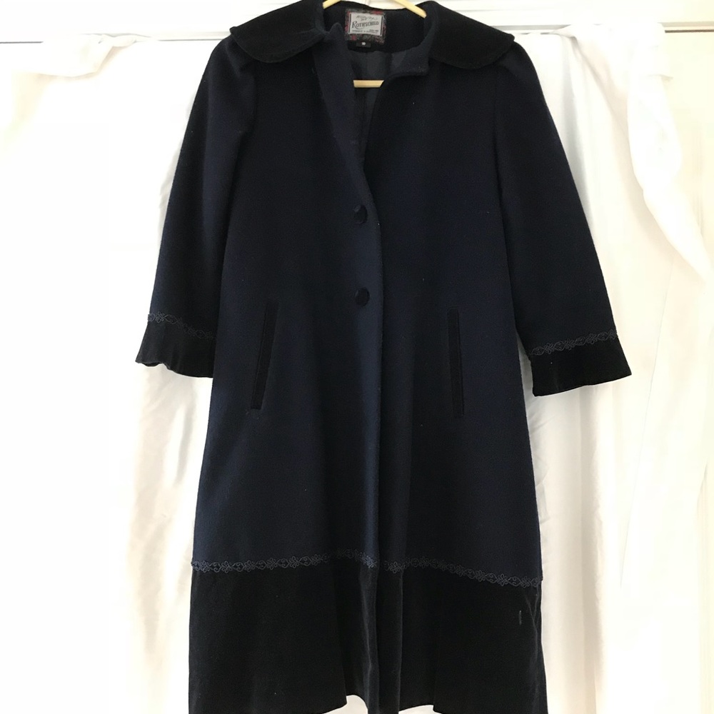 Rothschild Navy Blue Childs Pea Coat